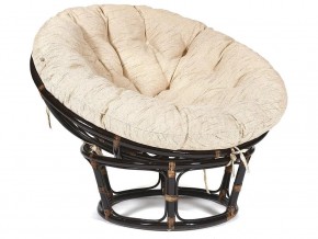 Кресло Papasan 23/01 W с подушкой Antique brown, ткань Старт в Богдановиче - bogdanovich.магазин96.com | фото