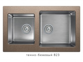 Мойка комбинированная Tolero twist TTS-840 Темно-бежевый 823 в Богдановиче - bogdanovich.магазин96.com | фото