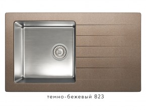 Мойка комбинированная Tolero twist TTS-860 Темно-бежевый 82 в Богдановиче - bogdanovich.магазин96.com | фото